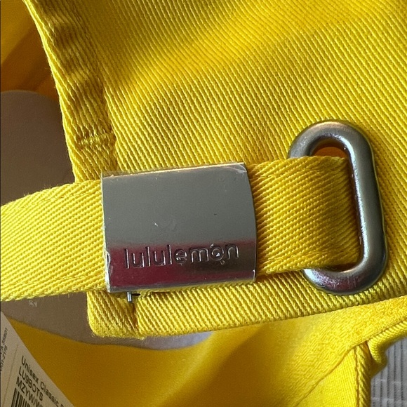 Lululemon Unisex Classic Ball Cap Yellow | S/M | NWT - Picture 6 of 7